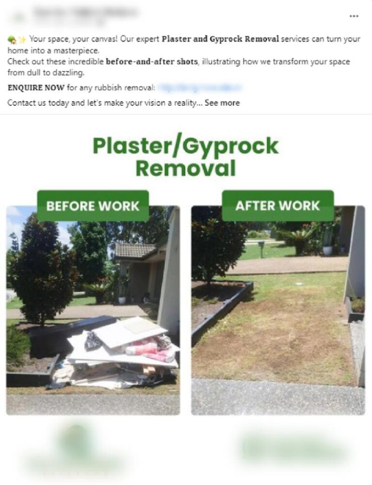 Online Presence for a Rubbish Removal