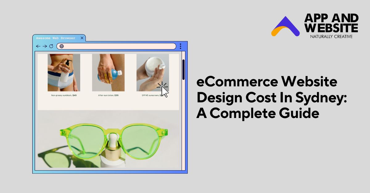 eCommerce Website Design Cost In Sydney