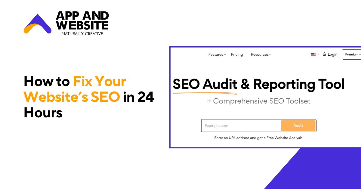 How to Fix Your Website’s SEO in 24 Hours