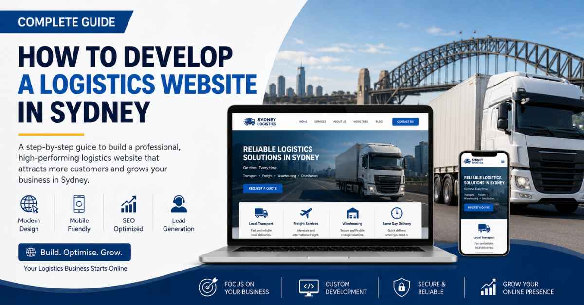 How to Develop a Logistics Website in Sydney